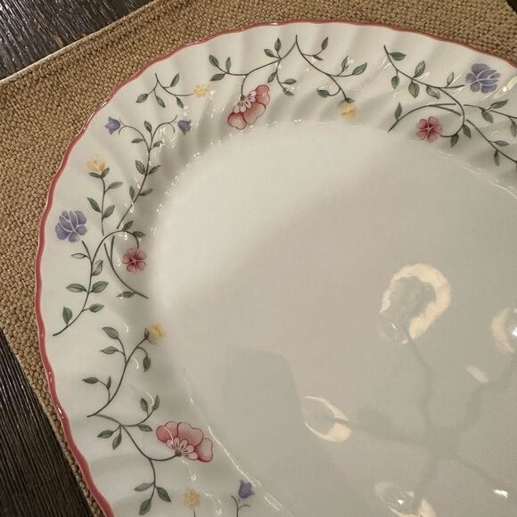 Johnson Bros Fine Porcelain SUMMER CHINTZ‎ Oval Serving Platter 13.75” x 10.5” - Picture 3 of 7